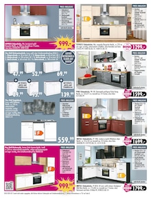 Küchenmöbel im SB Möbel Boss Prospekt "SCHRUMPFT DIE PREISE!" mit 12 Seiten (Salzgitter)