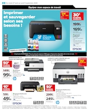 Imprimante Angebote im Prospekt "PRÉPAREZ LA RENTRÉE EN MAÎTRISANT VOTRE BUDGET !" von Carrefour auf Seite 10