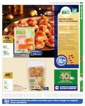 Promos Truite dans le catalogue "UN Noël POUR TOUS LES GOÛTS" de Carrefour à la page 9 Promos Truite dans le catalogue "UN Noël POUR TOUS LES GOÛTS" de Carrefour à la page 9