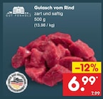 Gulasch vom Rind Angebote von Gut Ponholz bei Netto Marken-Discount Wolfenbüttel für 6,99 €