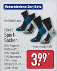 Sport-Socken von CRANE für 3,99 € bei ALDI Nord im Angebot Sport-Socken von CRANE im aktuellen ALDI Nord Prospekt