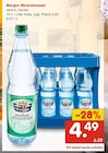 Mineralwasser im Netto Marken-Discount Prospekt Mineralwasser von Margon im aktuellen Netto Marken-Discount Prospekt für 4,49 €
