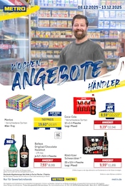 Aktueller METRO Prospekt mit Cola, "Wochenengebote Händler + Gewinnspiel + Händler Mix", Seite 1