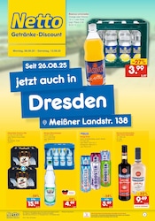 Netto Marken-Discount Discounter Prospekt der aktuellen Woche mit 6 Seiten, gültig von 08.09.2025 bis 13.09.2025, in Freital und Umgebung Aktueller Netto Marken-Discount Discounter Prospekt in Freital und Umgebung, "DER ORT, AN DEM DU IMMER AUSGEZEICHNETE PREISE FINDEST." mit 6 Seiten, 08.09.2025 - 13.09.2025