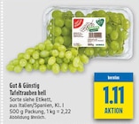 diska Apolda - Tafeltrauben hell Angebot im Prospekt Tafeltrauben hell bei diska im Apolda Prospekt für 1,11 €