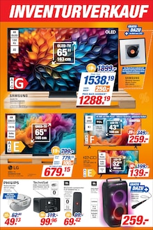 Fernseher im expert Gröblinghoff Prospekt "INVENTURVERKAUF - RADIKAL % REDUZIERT" mit 8 Seiten (Nettetal)