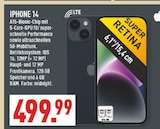 iPhone 14 Angebote von Apple bei Marktkauf Menden für 499,99 €
