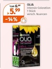 Intensiv-Coloration von Olia im aktuellen Müller Prospekt