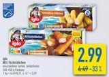 15 Fischstäbchen oder 13 Backfisch-Stäbchen bei diska im Prospekt "" für 2,69 €