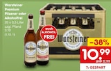 Aktuelles Premium Pilsener oder Alkoholfrei Angebot bei Netto Marken-Discount in Regensburg ab 10,99 €