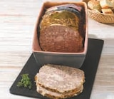 Pâté de lapin en terrine grès - BRIENT dans le catalogue U Express