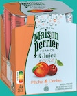 Boisson gazeuse aromatisée pêche cerise - MAISON PERRIER - Intermarché Hyper à Pau Boisson gazeuse aromatisée pêche cerise - MAISON PERRIER en promo chez Intermarché Hyper Pau à 1,40 €