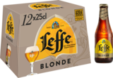 BIÈRE BLONDE LEFFE - ABBAYE DE LEFFE en promo chez Auchan Hypermarché Poitiers à 10,15 €