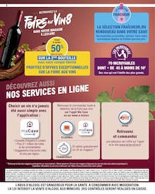 Prospectus E.Leclerc de la semaine "FOIRE AUX VINS" avec 2 pages, valide du 27/09/2025 au 11/10/2025 pour Clermont-Ferrand et alentours
