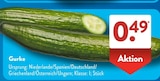 Gurke bei ALDI SÜD im Prospekt "" für 0,49 €