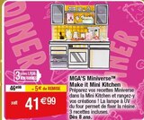 Make it Mini Kitchen - MGA's Miniverse en promo chez Migros France Annemasse à 41,99 €