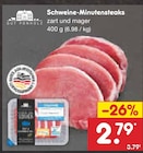 Aktuelles Schweine-Minutensteaks Angebot bei Netto Marken-Discount in Lübeck ab 2,79 €