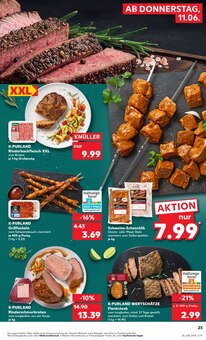 Steak im aktuellen Kaufland Prospekt (Rostock) Steak im Kaufland Prospekt "Hier bin ich richtig" mit 50 Seiten (Rostock)