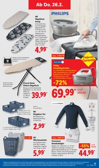 Bügelbrett im Lidl Prospekt "LIDL LOHNT SICH" mit 67 Seiten (Saarbrücken)