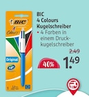 4 Colours Kugelschreiber bei Rossmann im Bad Tölz Prospekt für 1,49 €