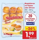 Aktuelle Kakao Angebote bei Netto Marken-Discount in Braunschweig Aktuelles Magdalenas mit Kakao oder Zitrone Angebot bei Netto Marken-Discount in Braunschweig ab 1,99 €