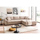 Aktuelles Ecksofa mit Bettfunktion und Bettkasten Angebot bei POCO in Stuttgart ab 1.299,00 €
