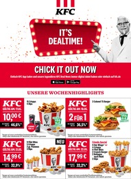 KFC Prospekt: CHICK IT OUT NOW, 1 Seite, 17.05.2022 - 22.05.2022