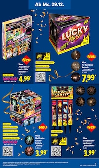 Feuerwerk im aktuellen Lidl Prospekt (Gummersbach) Feuerwerk im Lidl Prospekt "Guten Rutsch ins neue Jahr 2026" mit 16 Seiten (Gummersbach)