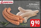 Grillbratwurst grob Angebote von Rasting bei EDEKA Löhne für 9,90 €