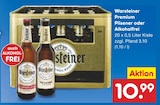 Premium Pilsener oder Alkoholfrei bei Netto Marken-Discount im Worms Prospekt für 10,99 €