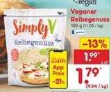 Veganer Reibegenuss von Simply V im aktuellen Netto Marken-Discount Prospekt für 1,79 €