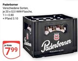 Verschiedene Sorten im Angebot bei GLOBUS in Krefeld Verschiedene Sorten Angebote von Paderborner bei GLOBUS Krefeld für 7,99 €