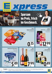 EDEKA Prospekt für Sauerlach: "Sparsam im Preis, frisch im Geschmack.", 4 Seiten, 17.02.2025 - 22.02.2025