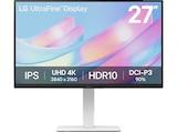 27US550-W 27 Zoll UHD 4K Monitor 5 ms Reaktionszeit 60 Hz von LG im aktuellen MediaMarkt Saturn Prospekt für 182,99 €