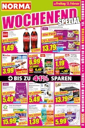 Coca Cola Angebot im aktuellen Norma Prospekt auf Seite 17