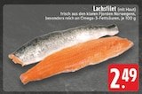 Lachsfilet (mit Haut) Angebote bei E center Iserlohn für 2,49 €