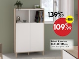 Bahut 2 portes - Maxi Bazar Bahut 2 portes à 109,99 € dans le catalogue Maxi Bazar