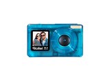 Compactline Pocket Kompakte Digitalkamera Blau, Nein opt. Zoom, 2.4" IPS Rück-Display; 1.3" Front-Display von ROLLEI im aktuellen MediaMarkt Saturn Prospekt für 49,99 €