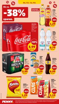 Coca Cola im Penny Prospekt "Wer günstig will, muss Penny." mit 41 Seiten (Raguhn-Jeßnitz)