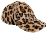 Casquette léopard effet fourrure - B&M à Marcq-en-Barœul Casquette léopard effet fourrure en promo chez B&M Marcq-en-Barœul à 4,99 €