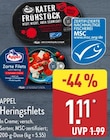 Heringsfilets Angebote von APPEL bei ALDI Nord Wolfsburg für 1,11 €