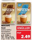 Cremig Zart oder Weniger Süß Angebote von NESCAFÉ bei Kaufland Moers für 2,49 €