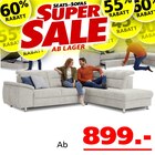 Aktuelles Scandi Ecksofa Angebot bei Seats and Sofas in Bottrop ab 899,00 €