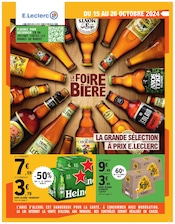 Prospectus E.Leclerc à Bergues, "LA FOIRE À LA BIÈRE", 24 pages de promos valables du 15/10/2024 au 26/10/2024