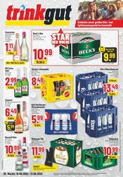 Bier im Trinkgut Prospekt in Rinteln Aktueller Trinkgut Prospekt mit Bier, "Aktuelle Angebote", Seite 1