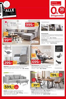 Ecksofa im XXXLutz Prospekt "NEUERÖFFNUNG" mit 8 Seiten (Hannover)