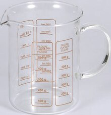 Verre graduée 1 litre - Géant Casino à La Ciotat Verre graduée 1 litre en promo chez Géant Casino La Ciotat à 7,00 €