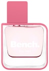 For Her Eau de Toilette im Rossmann Prospekt For Her Eau de Toilette von Bench im aktuellen Rossmann Prospekt für 8,99 €