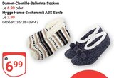 Aktuelle Hausschuhe Angebote bei GLOBUS in Erfurt Aktuelles Damen-Chenille-Ballerina-Socken Angebot bei GLOBUS in Erfurt ab 6,99 €