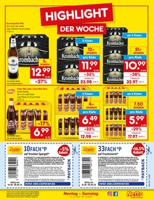 Bier im aktuellen Netto Marken-Discount Prospekt (Reutlingen) Bier im Netto Marken-Discount Prospekt "Aktuelle Angebote" mit 68 Seiten (Reutlingen)